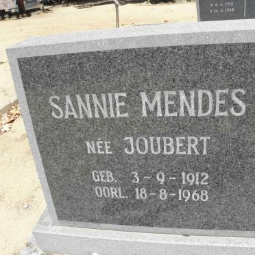 MENDES Sannie nee JOUBERT 1912-1968