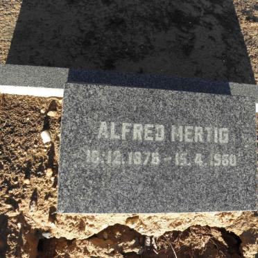 MERTIG Alfred 1878-1960