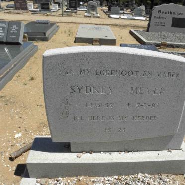 MEYER Sydney 1953-1995