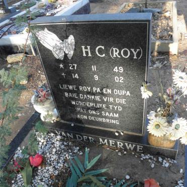 MERWE H.C., van der 1949-2002