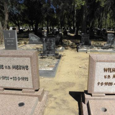 MERWE Banie, v.d. 1903-1972 &amp; Wilhelmina 1903-1995