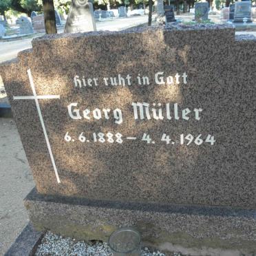 MÜLLER Georg 1888-1964