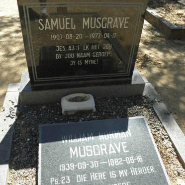 MUSGRAVE Samuel 1907-1977 :: MUSGRAVE William Norman 1939-1982