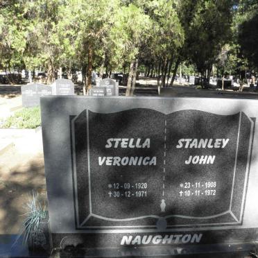 NAUGHTON Stanley John 1908-1972 &amp; Stella Veronica 1920-1971