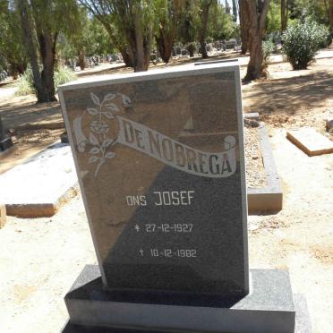 NOBREGA Josef, de 1927-1982