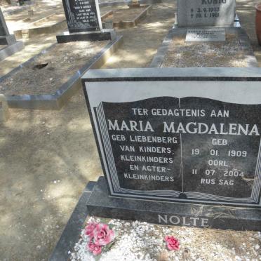 NOLTE Maria Magdalena 1909-2004