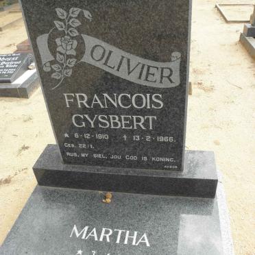 OLIVIER Francois Gysbert 1910-1966