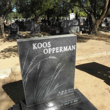 OPPERMAN Koos 1944-1992