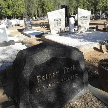 PACK Reiner 1957-1992