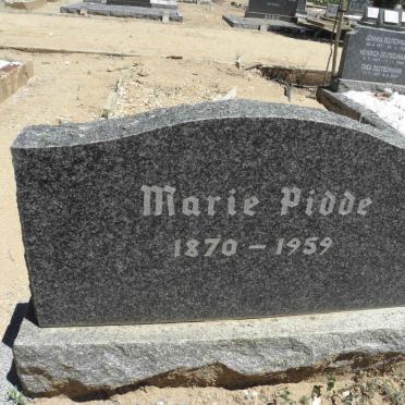 PIDDE Marie 1870-1959