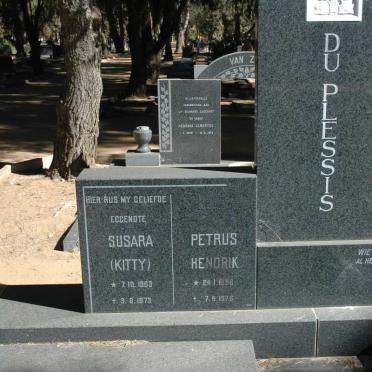 PLESSIS Petrus Hendrik, du 1896-1975 &amp; Susara 1903-1973