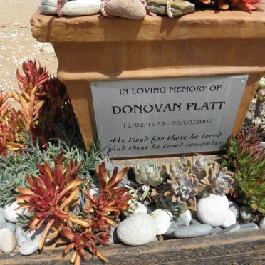 PLATT Donovan 1975-2007