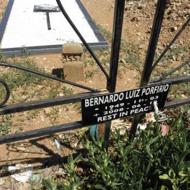 PORFIRIO Bernardo Luiz 1949-2008