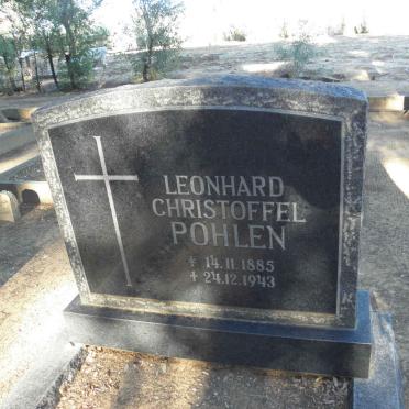POHLEN Leonhard Christoffel 1885-1943