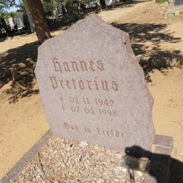 PRETORIUS Hannes 1942-1998