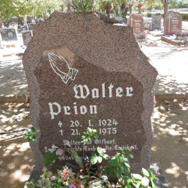 PRION Walter 1924-1975