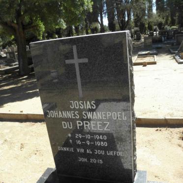 PREEZ Josia Johannes Swanepoel, du 1940-1980