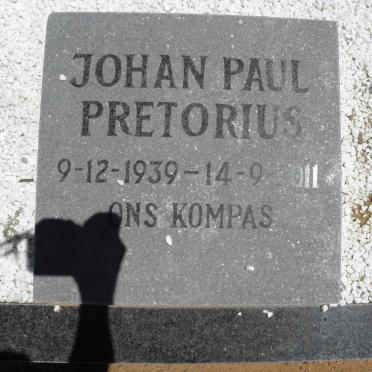 PRETORIUS Johan Paul 1939-2011