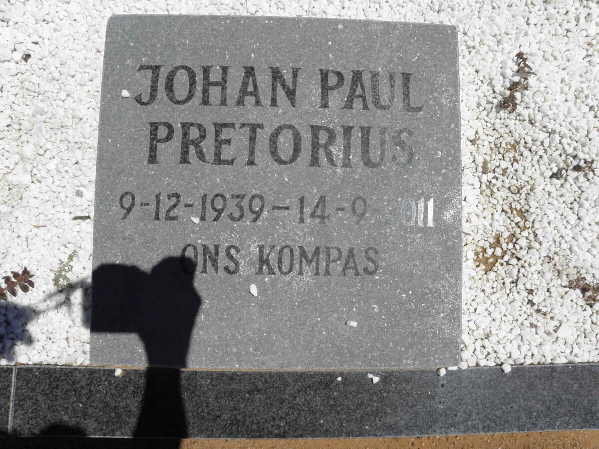 PRETORIUS Johan Paul 1939-2011