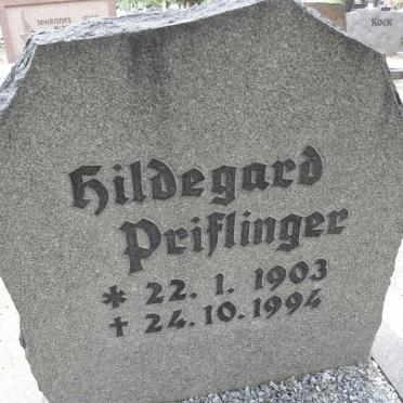 PRIFLINGER Hildegard 1903-1994