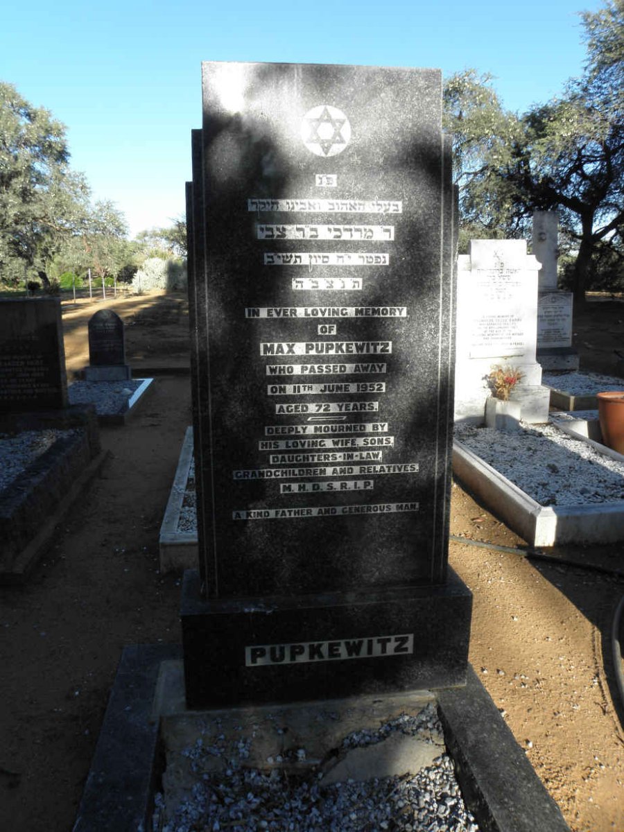 PUPKEWITZ Max -1952