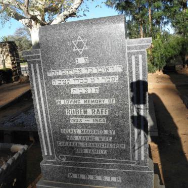 RAFF Ruben 1903-1964