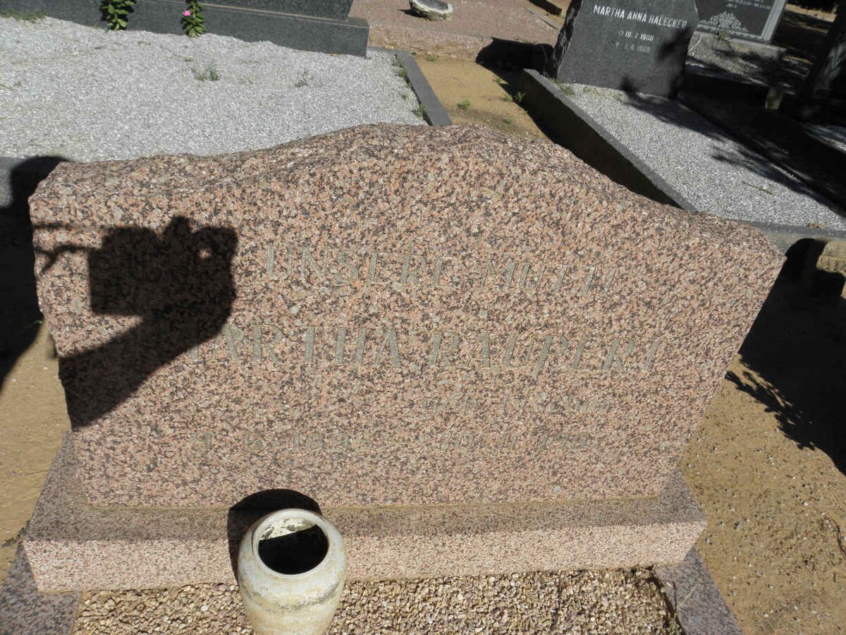 RAUPERT Martha 1895-1967