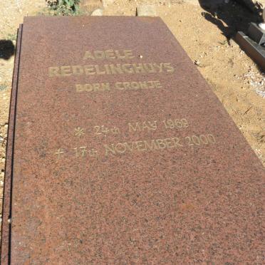 REDELINGHUYS Adele nee CRONJE 1969-2000