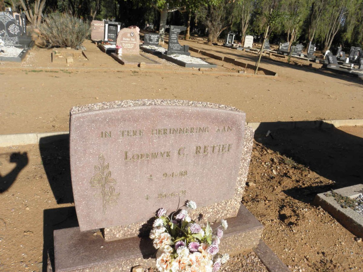 RETIEF Lodewyk C. 1958-1991