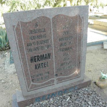 REINDERS Herman Karel 1950-2003