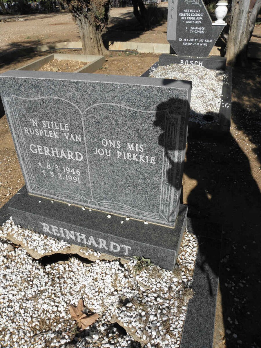 REINHARDT Gerhard 1946-1991