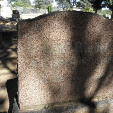 RIEDEL Carl 1891-1950