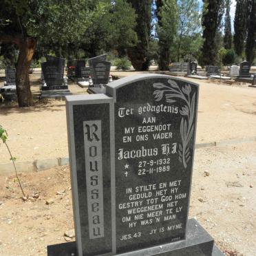 ROUSSEAU Jacobus H.J. 1932-1989