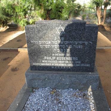 ROSENBERG Philip -1958