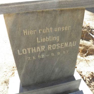 ROSENAU Lothar 1952-1957 :: ROSENAU Friedrich 1913-1986