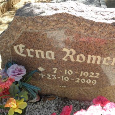 ROMEIS Erna 1922-2009