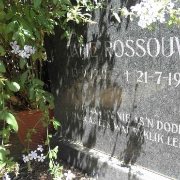 ROSSOUW Japie 1919-1963