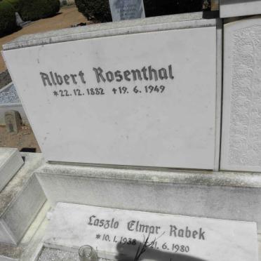 ROSENTHAL Albert 1882-1949 :: RABEK Laszlo Elmar 1938-1980