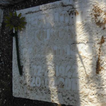 RUSCH Charlotte nee DANNERT 1942-2011