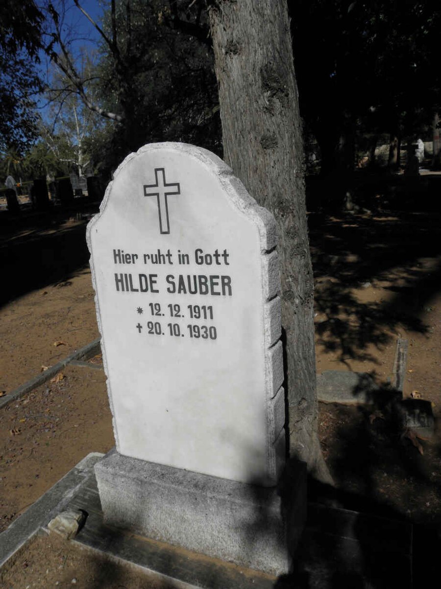 SAUBER Hilde 1911-1930