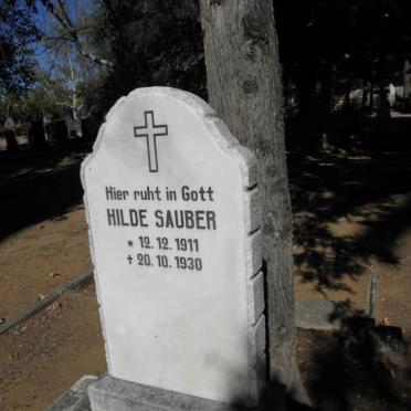 SAUBER Hilde 1911-1930