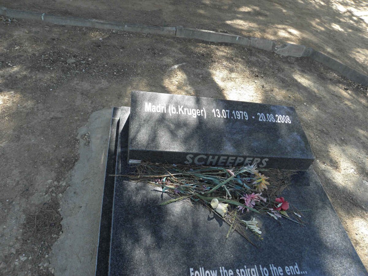 SCHEEPERS Madri nee KRUGER 1979-2008