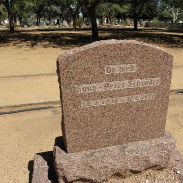 SCHRÖDER Hans-Peter 1900-1950