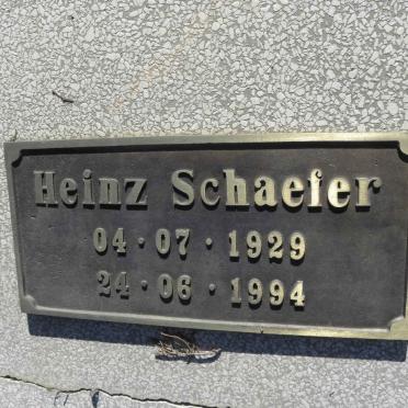 SCHAEFER Heinz 1929-1994