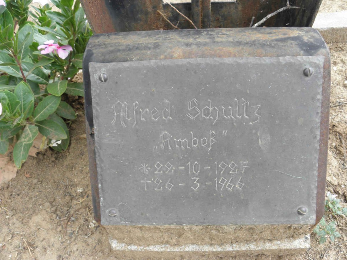 SCHULTZ Alfred 1927-1966