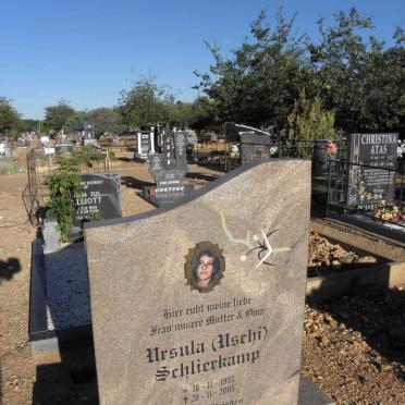 SCHLIERKAMP Ursula 1955-2005