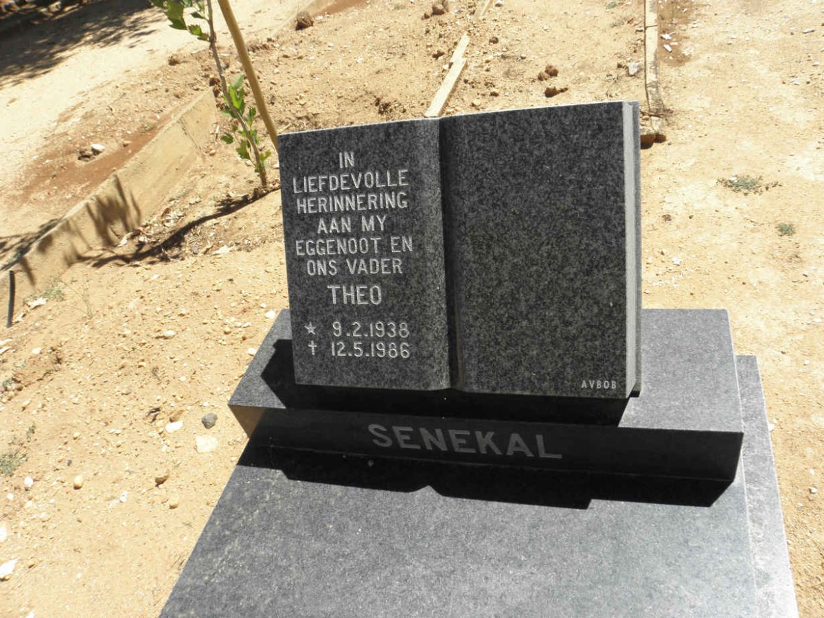 SENEKAL Theo 1938-1986
