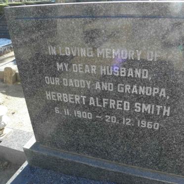 SMITH Herbert Alfred 1900-1960