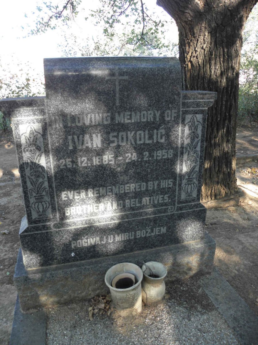 SOKOLIĆ Ivan 1885-1958