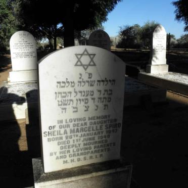 SPIRO Sheila Marcelle 1947-1949